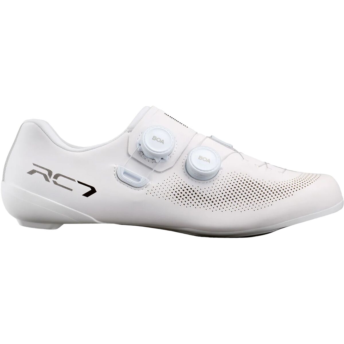 Image of Shimano RC703 Wide Cycling Shoe - Men's White, 42.0