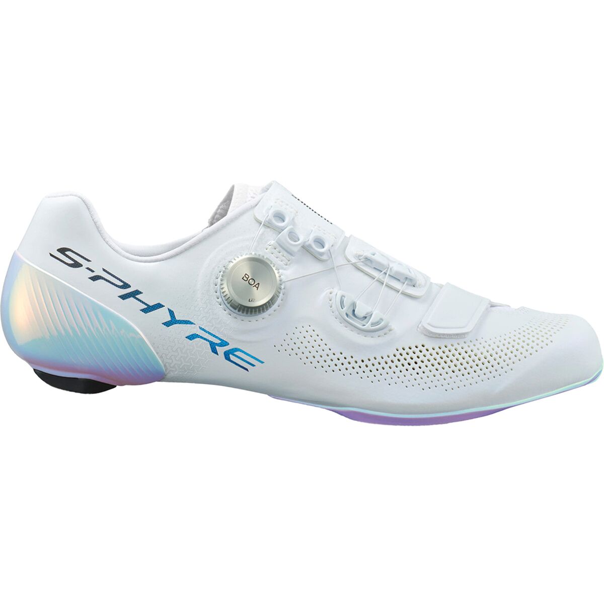 Image of Shimano RC903PWR S-PHYRE Wide Cycling Shoe - Men's White, 45.0