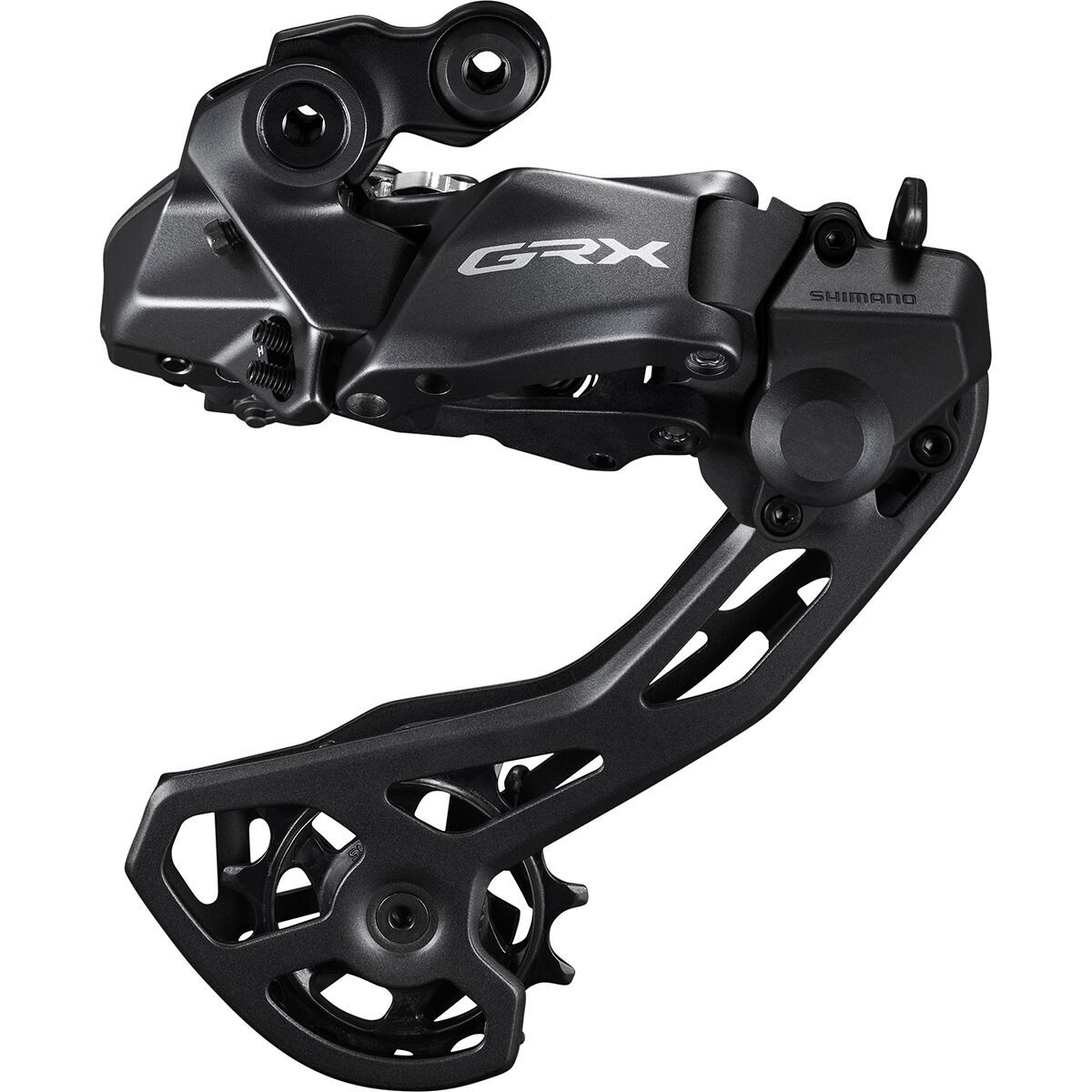Image of Shimano GRX RD-RX825 12-Speed Di2 Rear Derailleur Black, Rear, 12-Speed
