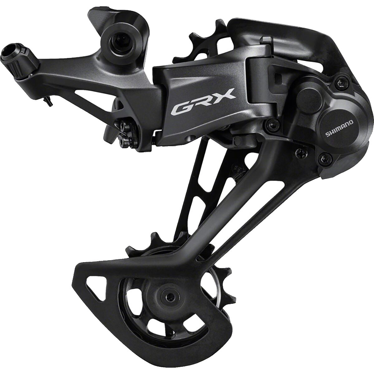 Image of Shimano GRX RX822 12-Speed Rear Derailleur Black, SGS, 1x12-Speed