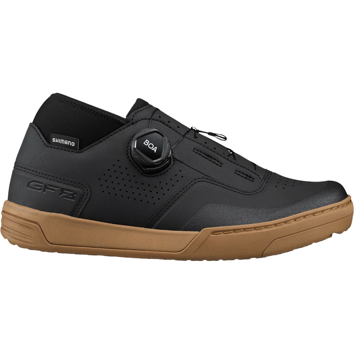 Image of Shimano GF800 Mountain Bike Shoe - Women's Black/Amber, 39.0