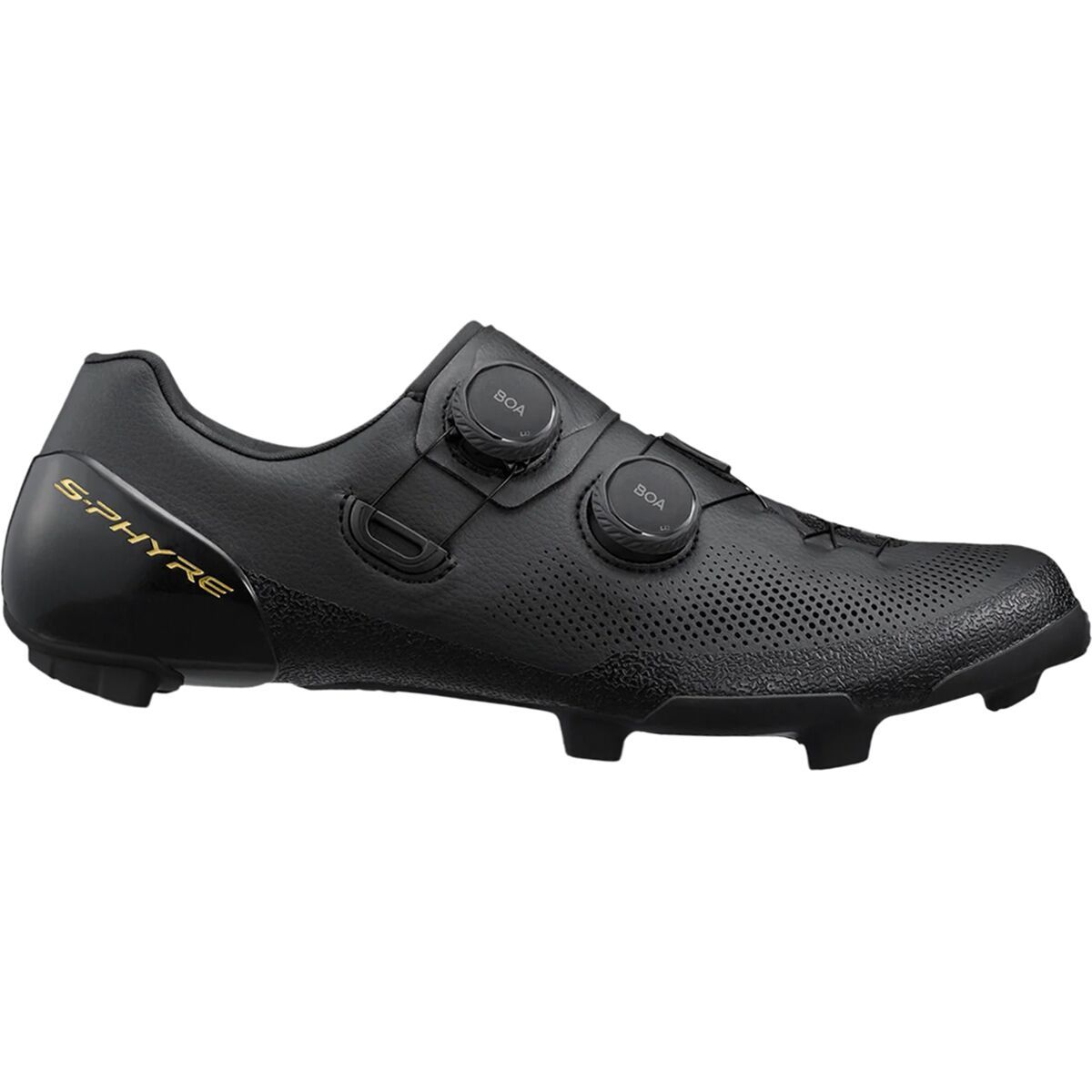Image of Shimano RX910 S-PHYRE Gravel Bike Shoe - Men's Black, 44.5