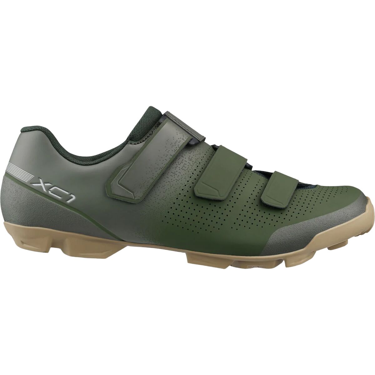Image of Shimano XC102 Cycling Shoe - Men's Olive, 42.0