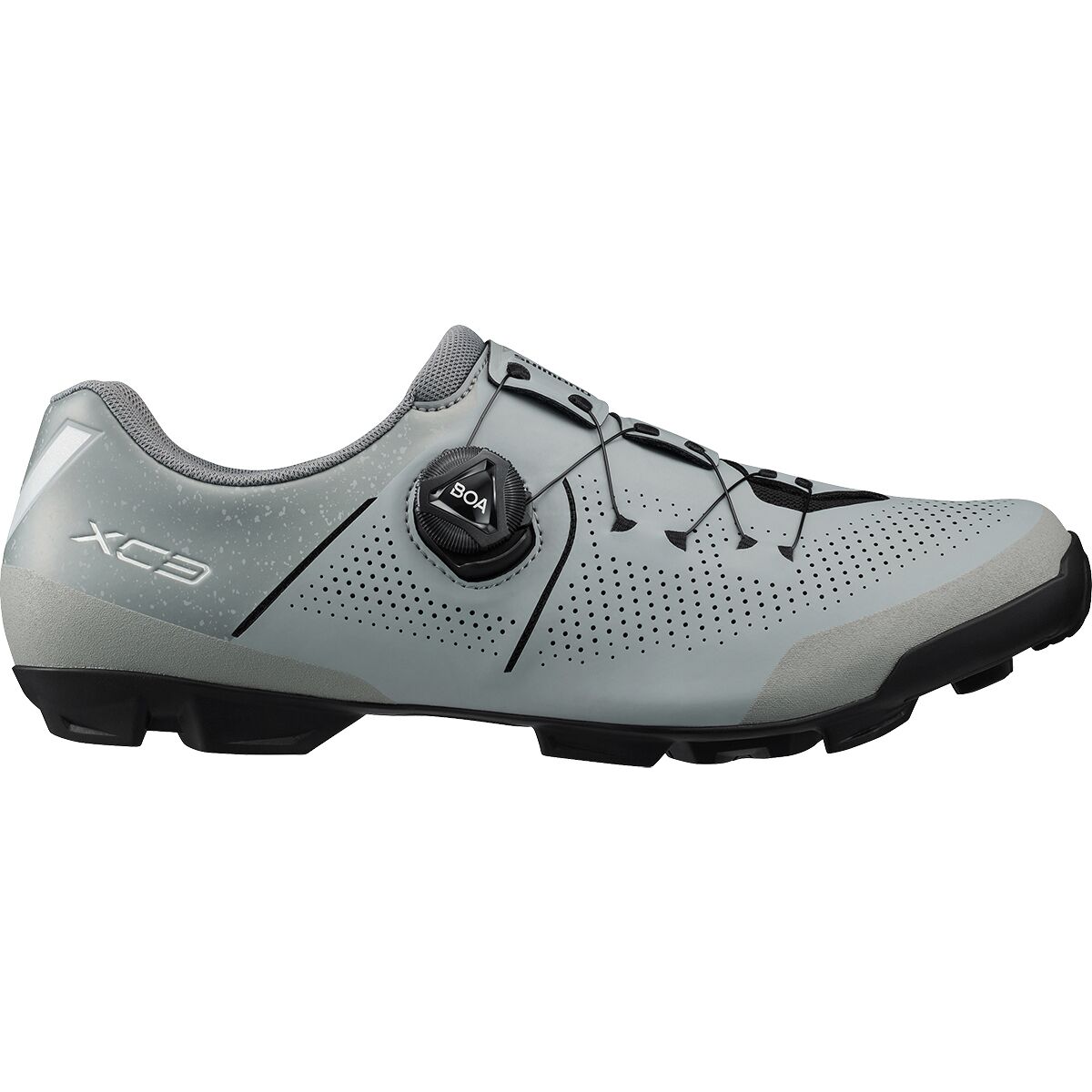 Image of Shimano XC302 Cycling Shoe - Men's Ice Gray, 45.0