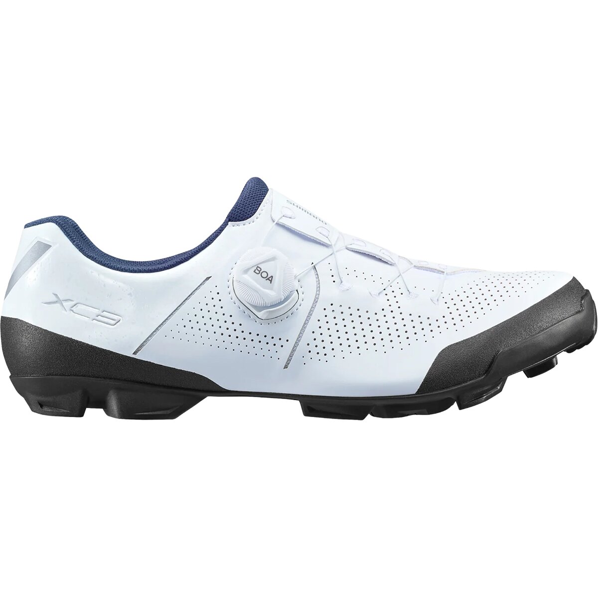 Image of Shimano XC302 Cycling Shoe - Men's White, 41.0