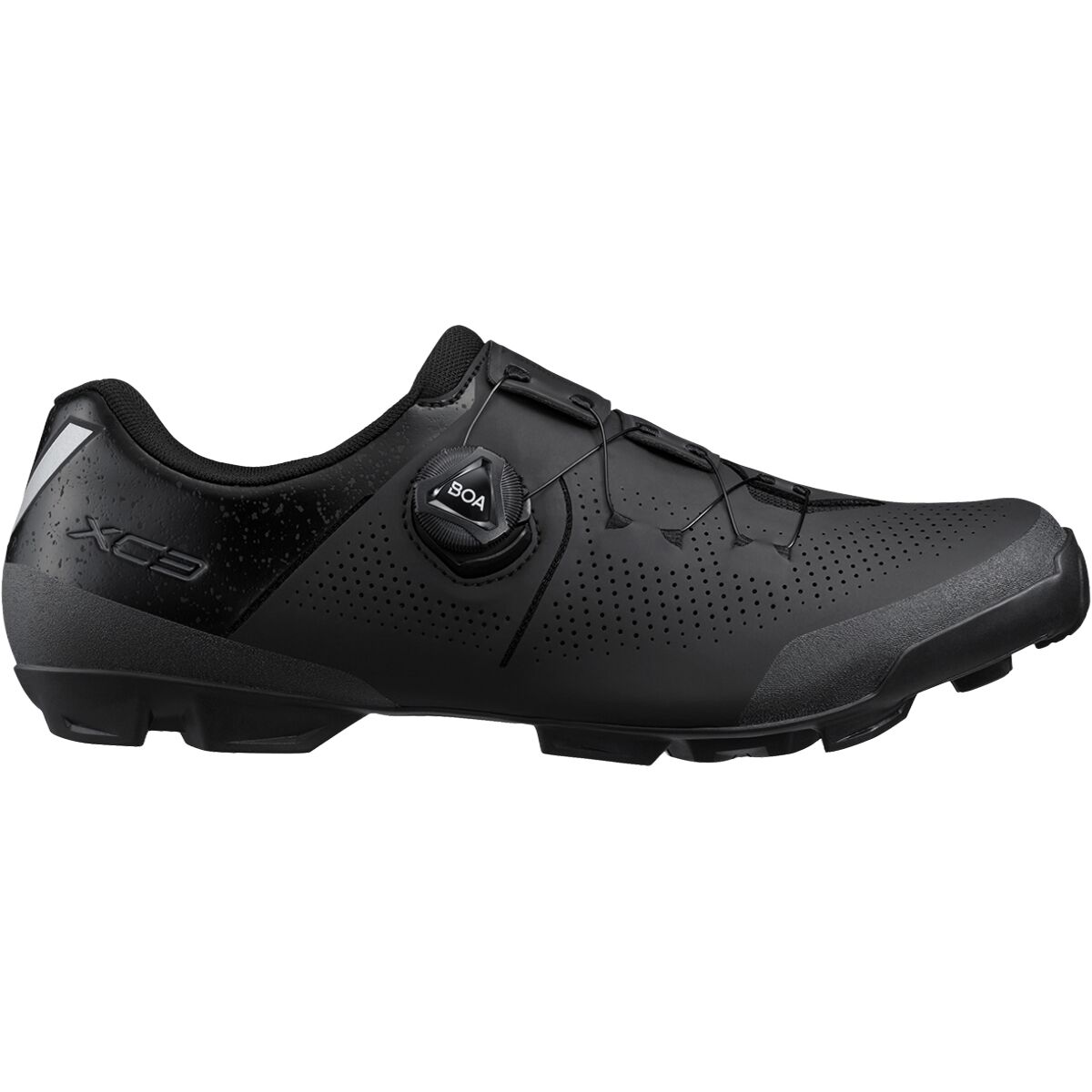 Image of Shimano XC302 Wide Cycling Shoe - Men's Black, 45.0