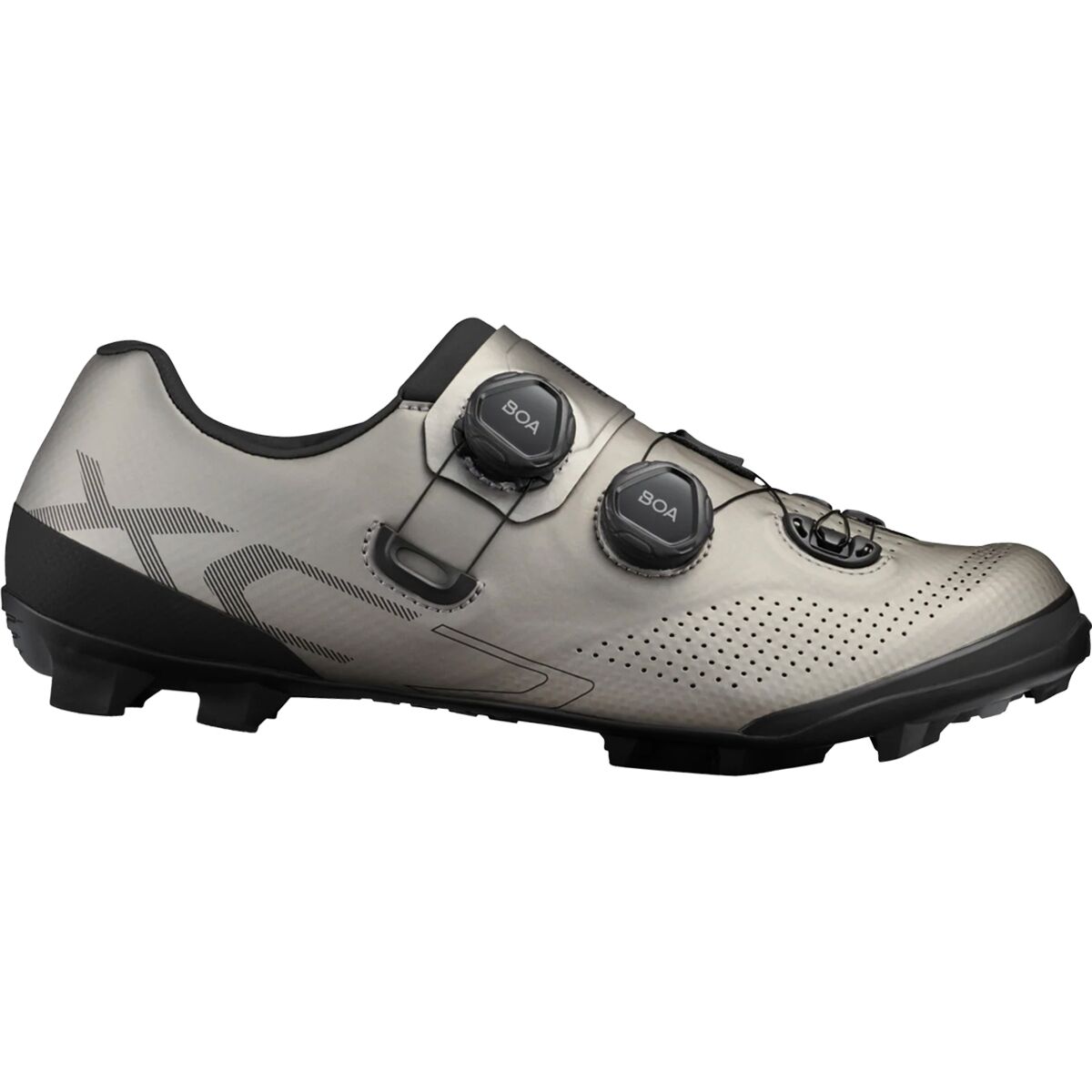 Image of Shimano XC703 Cycling Shoe - Men's Limited Edition Silver, 45.0