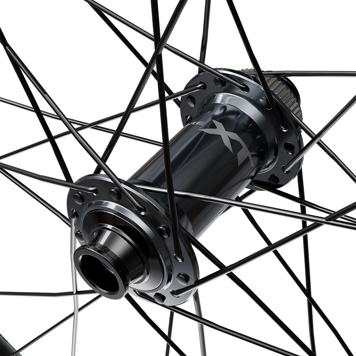 Image of Shimano Deore XT HB-M8210 Hub - Centerlock Black, 28h, Front