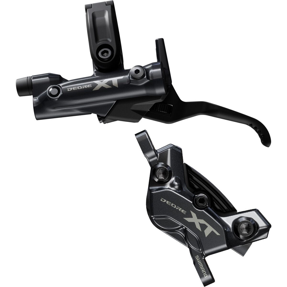 Image of Shimano Deore XT M8220 4-Piston Disc Brake One Color, Right/Rear