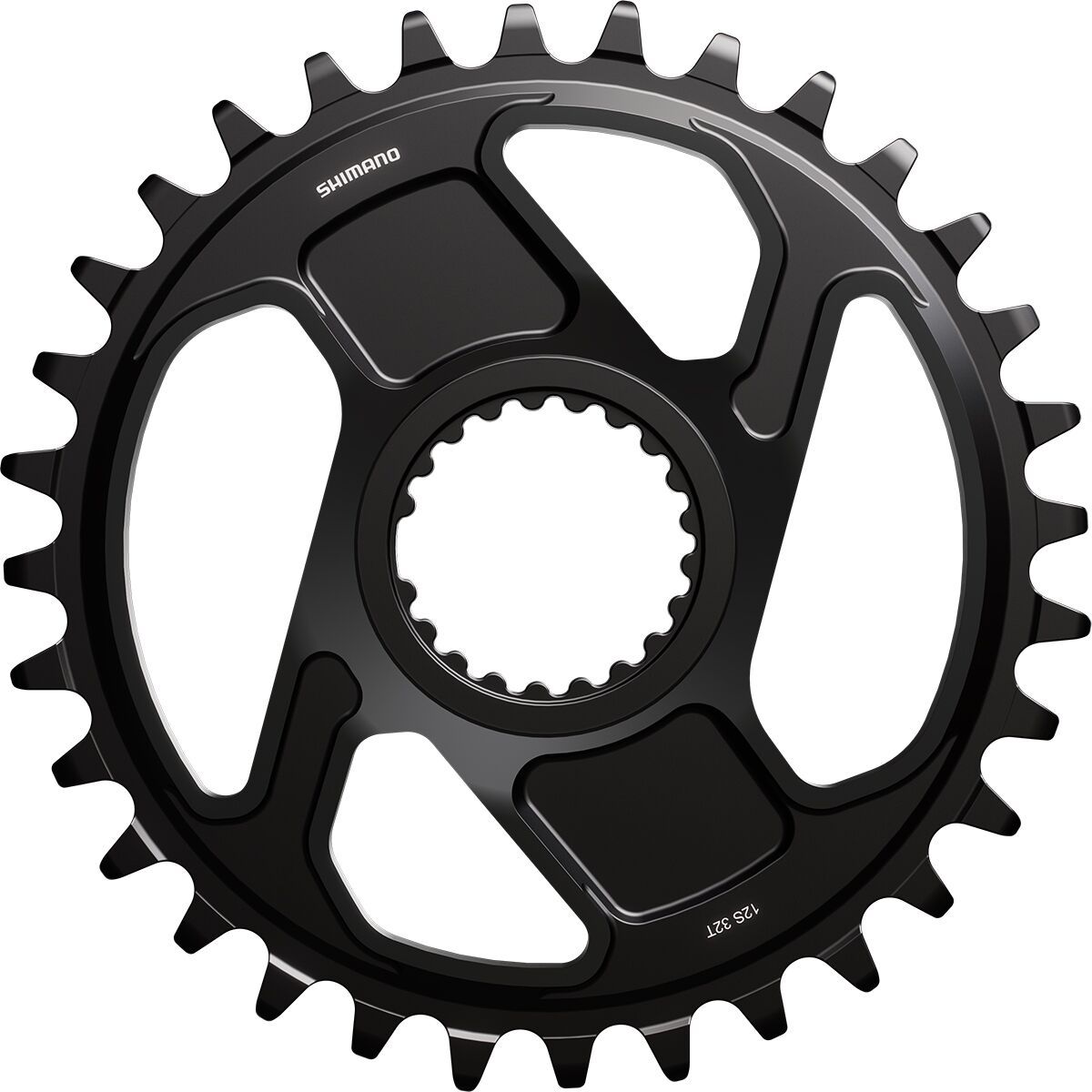Image of Shimano SM-CRM86 1x Chainring Black, 32t