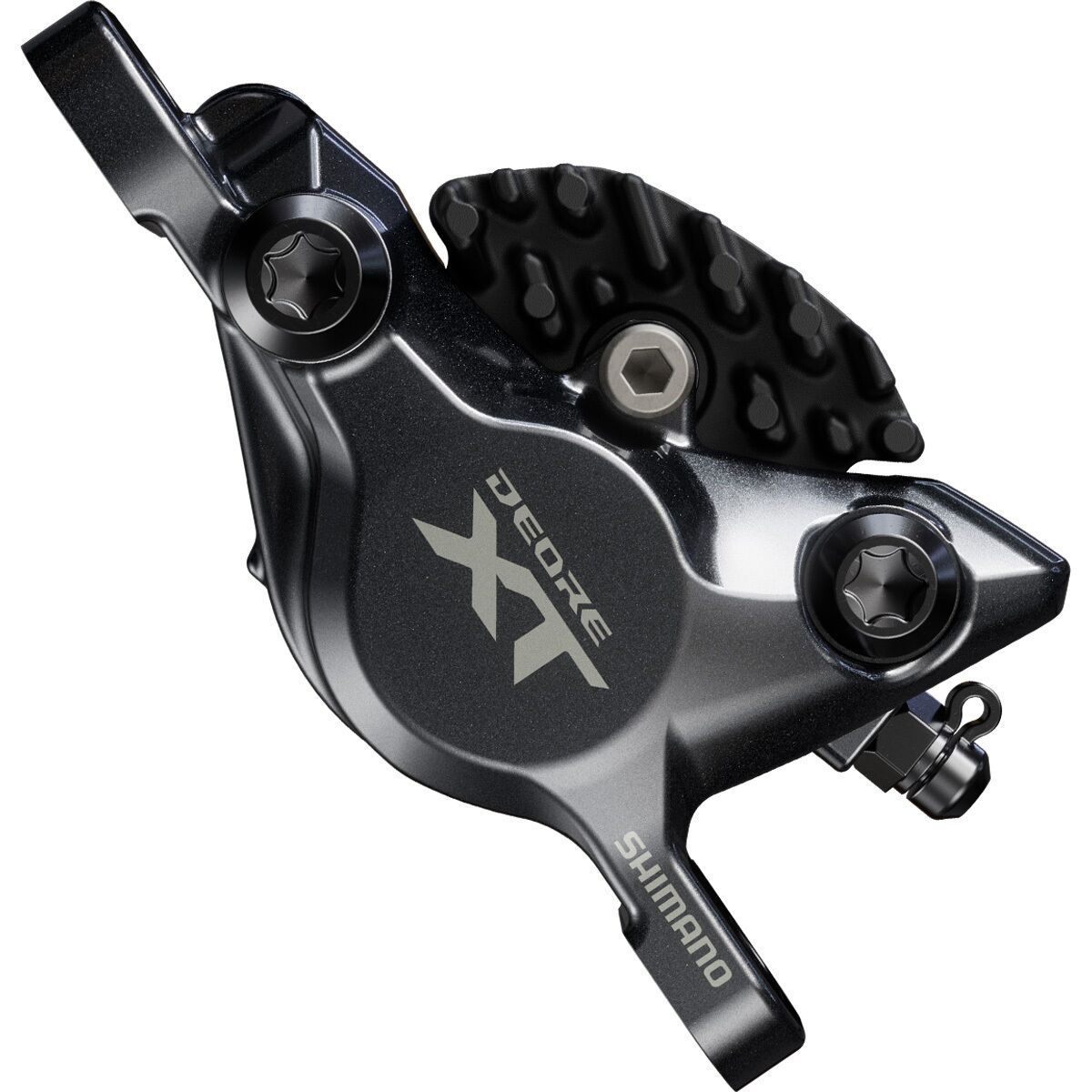 Image of Shimano XT M8200 Hydraulic 2-Piston Disc Brake Caliper Black, Front or Rear