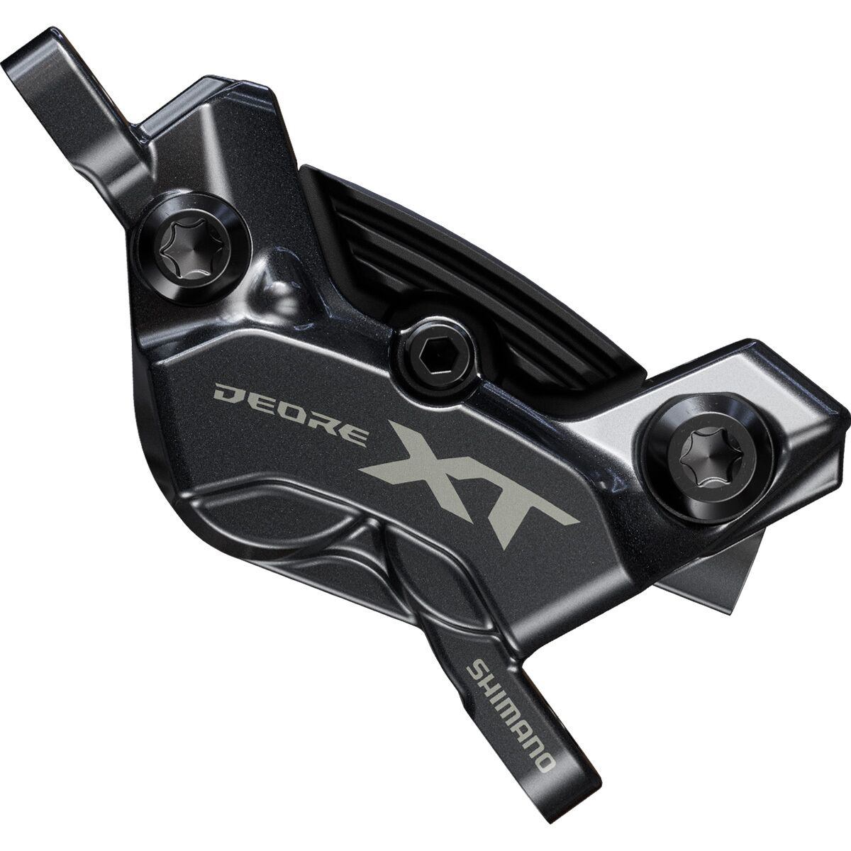 Image of Shimano XT M8220 Hydraulic 4-PistonDisc Brake Caliper Black, Front or Rear