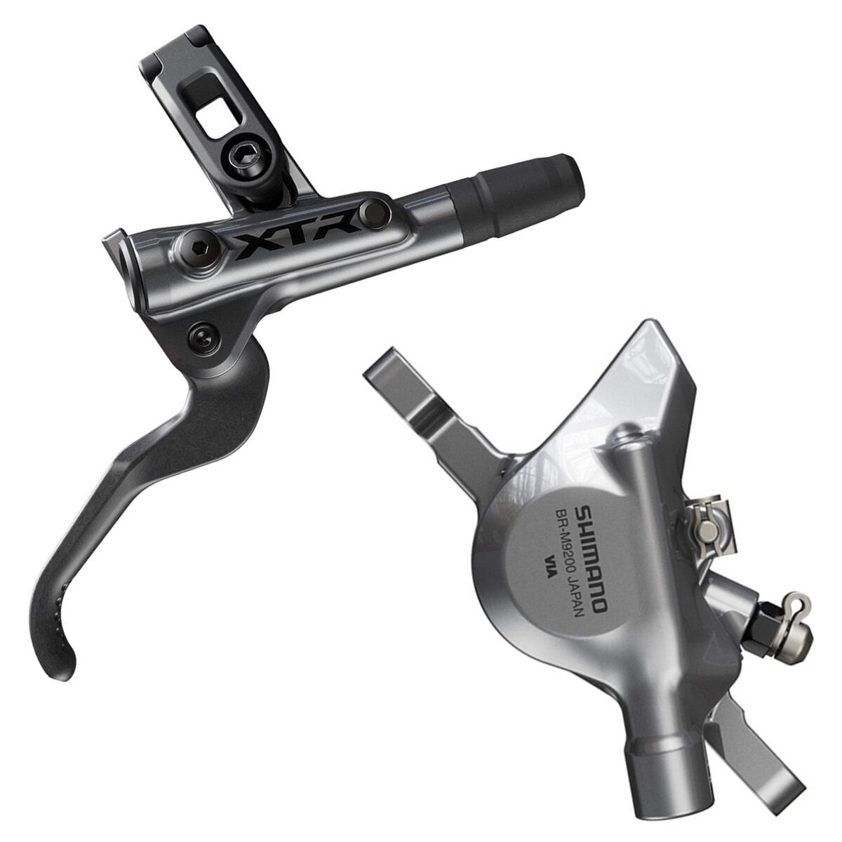 Shimano Shimano XTR BR-M9200 XC 2-Piston Disc Brake Set One Color, Right/Rear