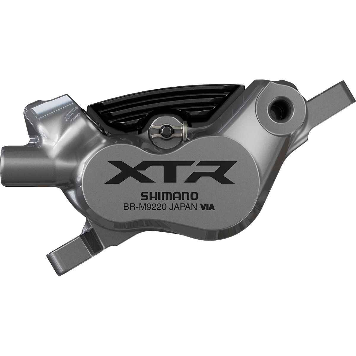 Image of Shimano XTR M9220 Hydraulic 4-Piston Disc Brake Caliper Black, Front or Rear