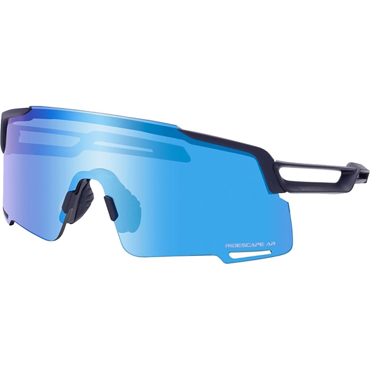 Image of Shimano Equinox RS Sunglasses Matte Black/Ridescape Bright, One Size