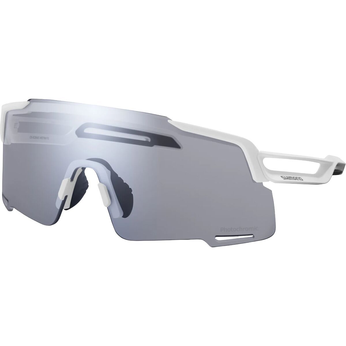 Image of Shimano Equinox RS Sunglasses Photochromic Matte White, One Size
