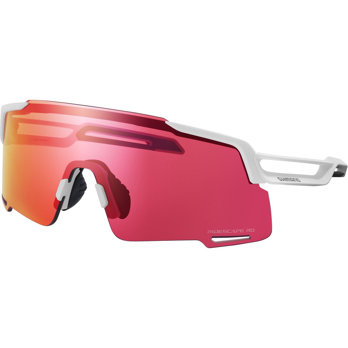 Image of Shimano Equinox RS Sunglasses Road Matte White, One Size