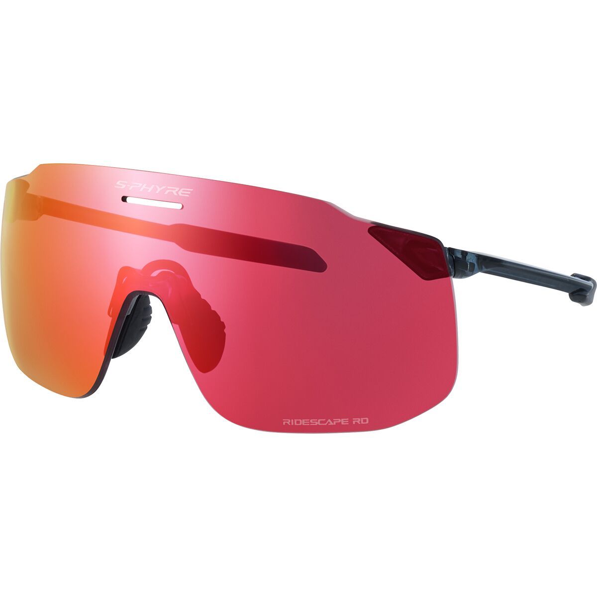 Image of Shimano S-Phyre SL RS Sunglasses Road Black Sapphire, One Size