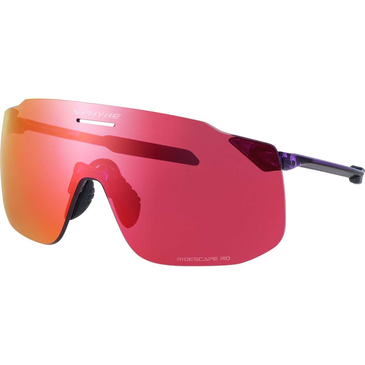 Image of Shimano S-Phyre SL RS Sunglasses Road Purple Sapphire, One Size
