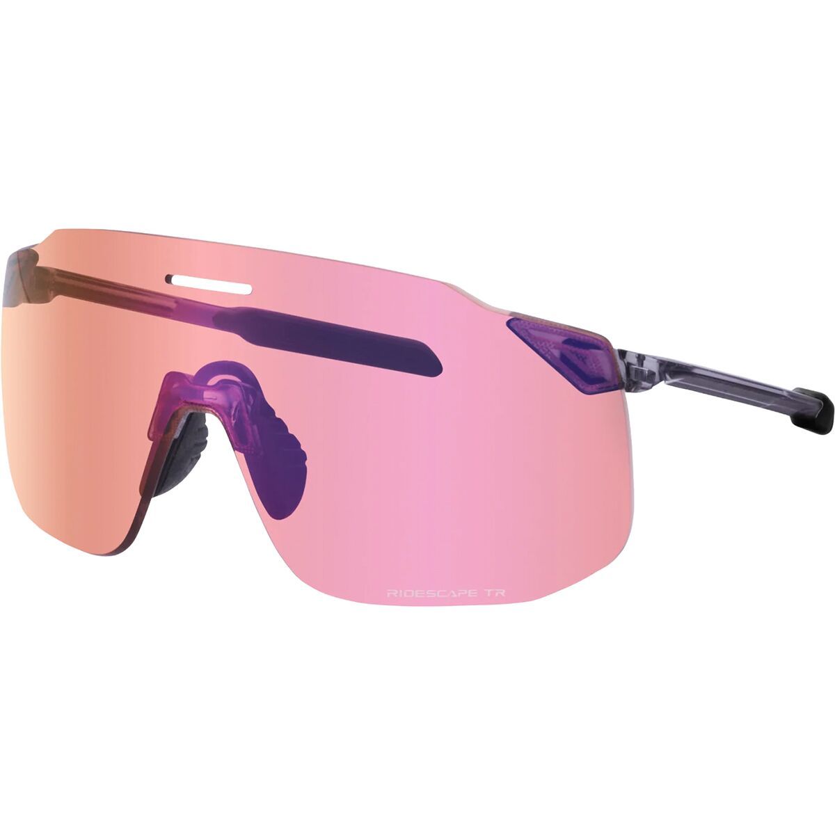 Image of Shimano S-Phyre SL RS Sunglasses Transparent Gray/Ridescape Trail, One Size