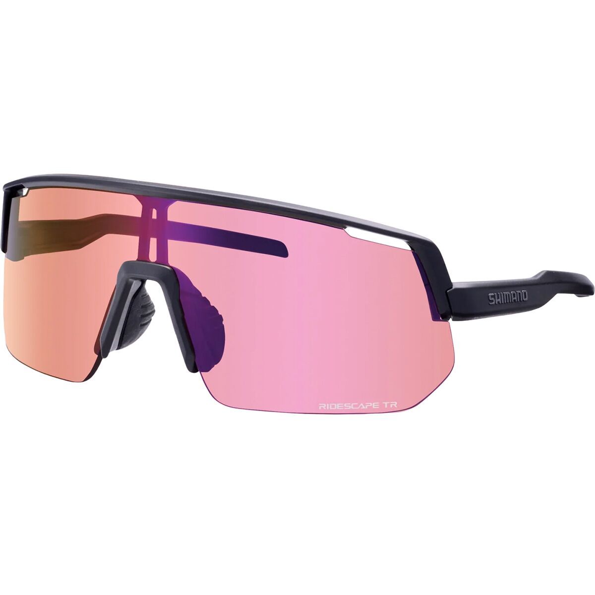 Image of Shimano Technium L RS Sunglasses Matte Black/Ridescape Trail, One Size
