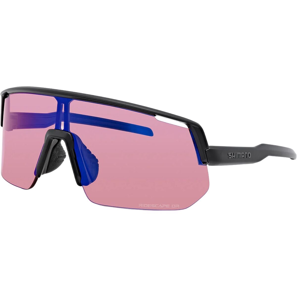 Image of Shimano Technium L RS Sunglasses Off-Road Matte Black, One Size