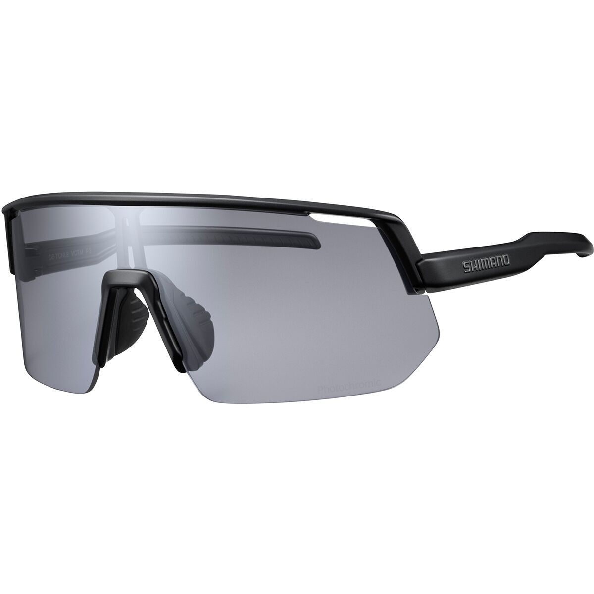 Image of Shimano Technium L RS Sunglasses Photochromic Matte Black, One Size