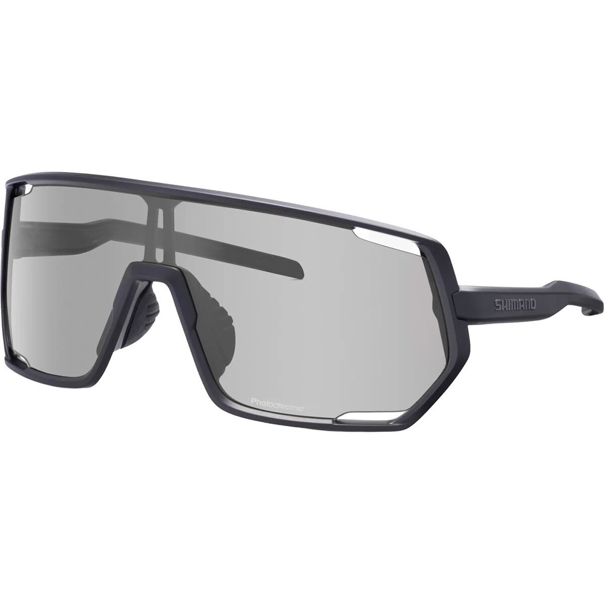 Image of Shimano Technium RS Sunglasses Matte Black/Photochromic Gray, One Size