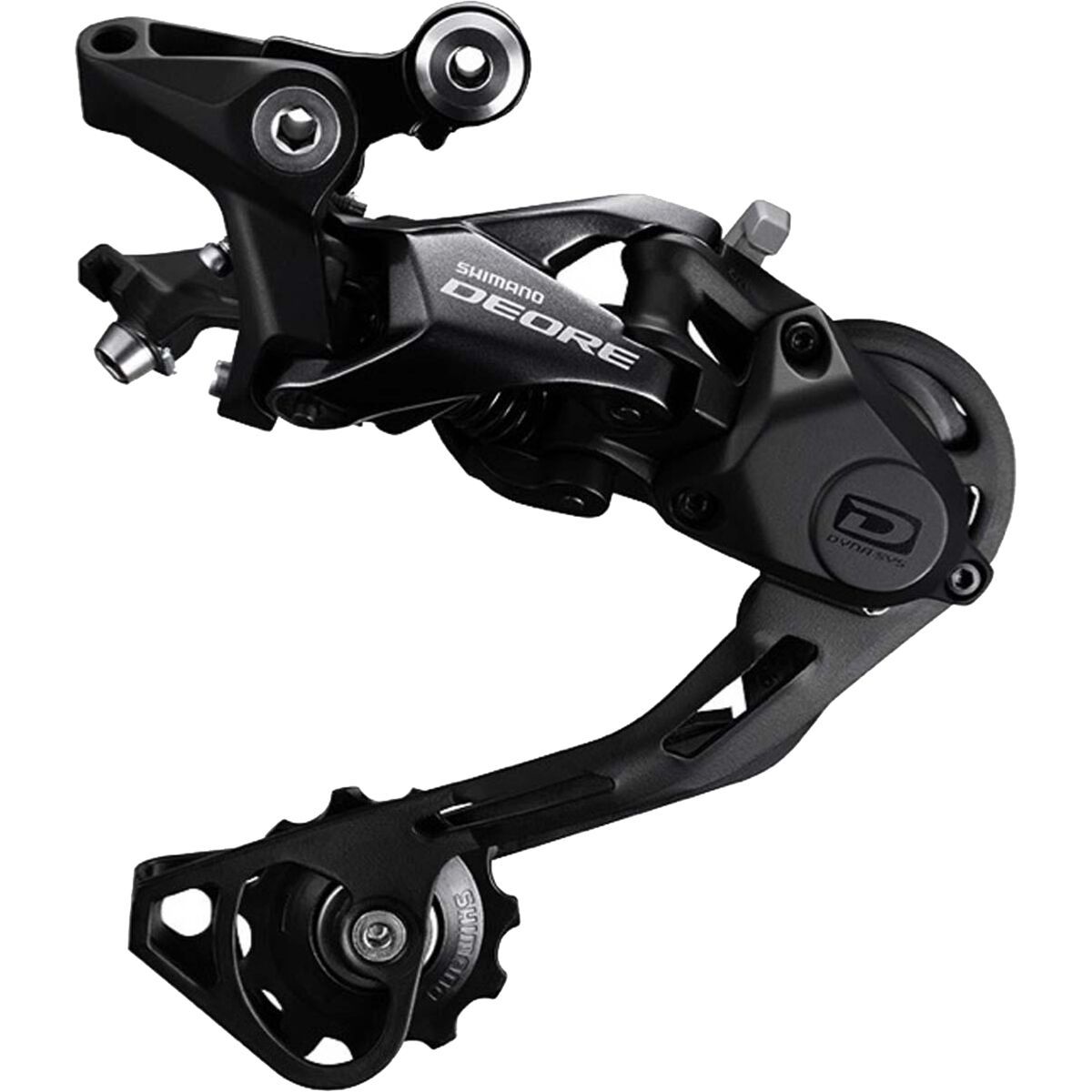 Shimano Deore Rd-M6000-Sgs Rear Derailleur - 10 Speed Long Cage Black, One Size