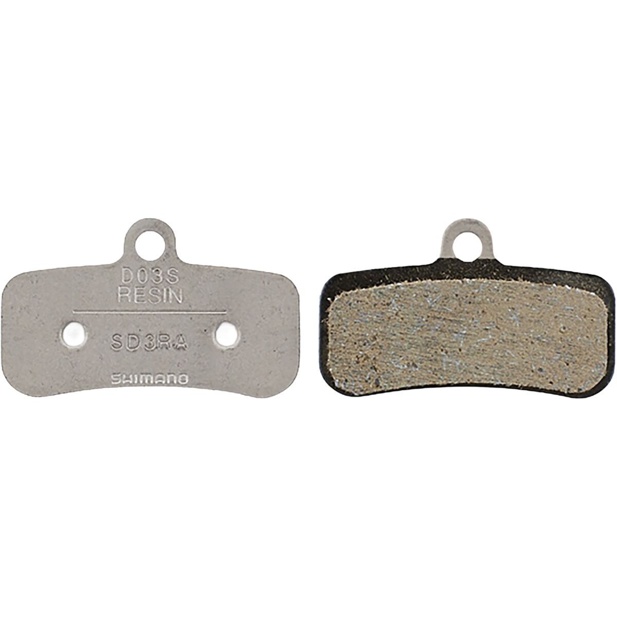 Shimano D03S-Rx Resin Pad W/O Fin, W/Spring, W/Split Pin One Color, Pair