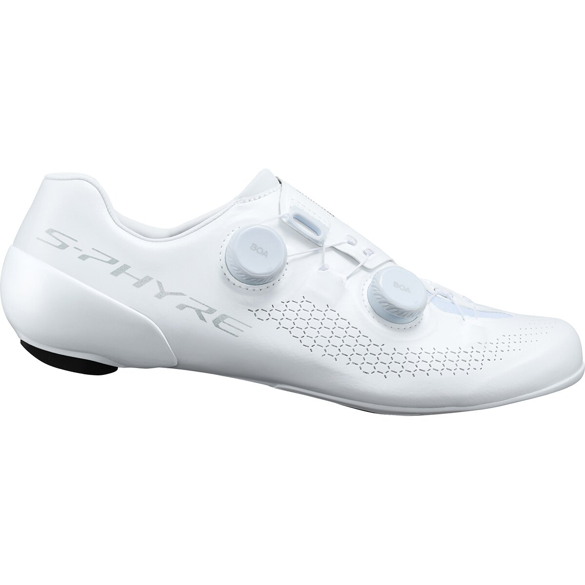 Shimano RC910 S-PHYRE Wide Cycling Shoe - Men's White, 44.0