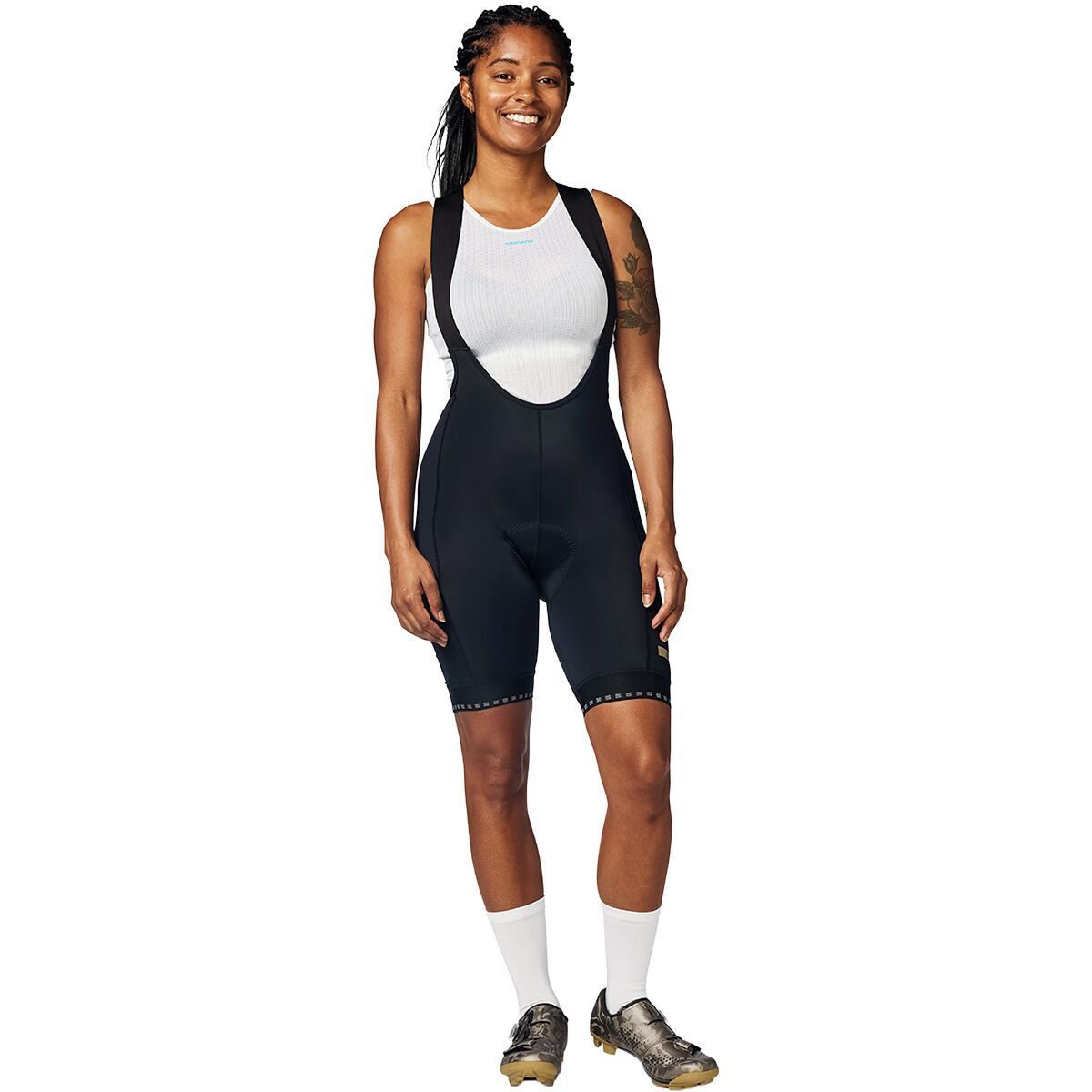Image of Shimano Evolve Avventura Bib Short - Women's Black, XXS