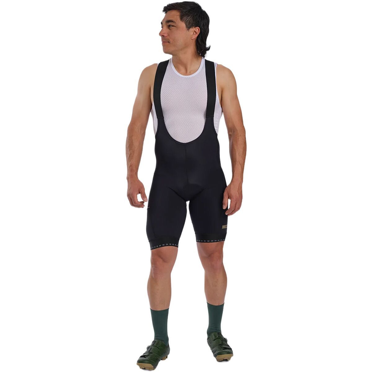 Image of Shimano Evolve Avventura Bib Shorts - Men's Black, L