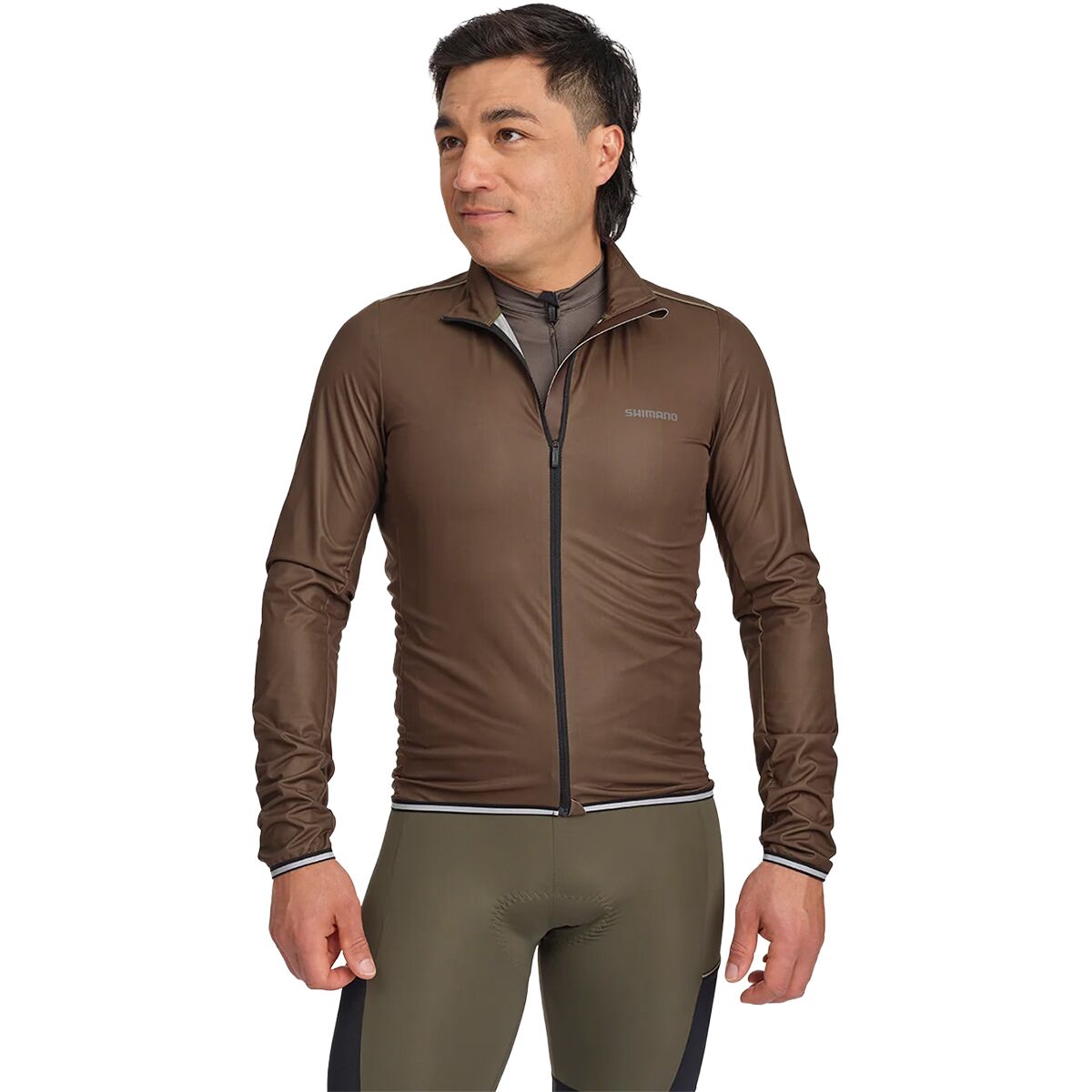 Image of Shimano Evolve Corsa All-Season Windbreaker - Men's Dark Earth, XL