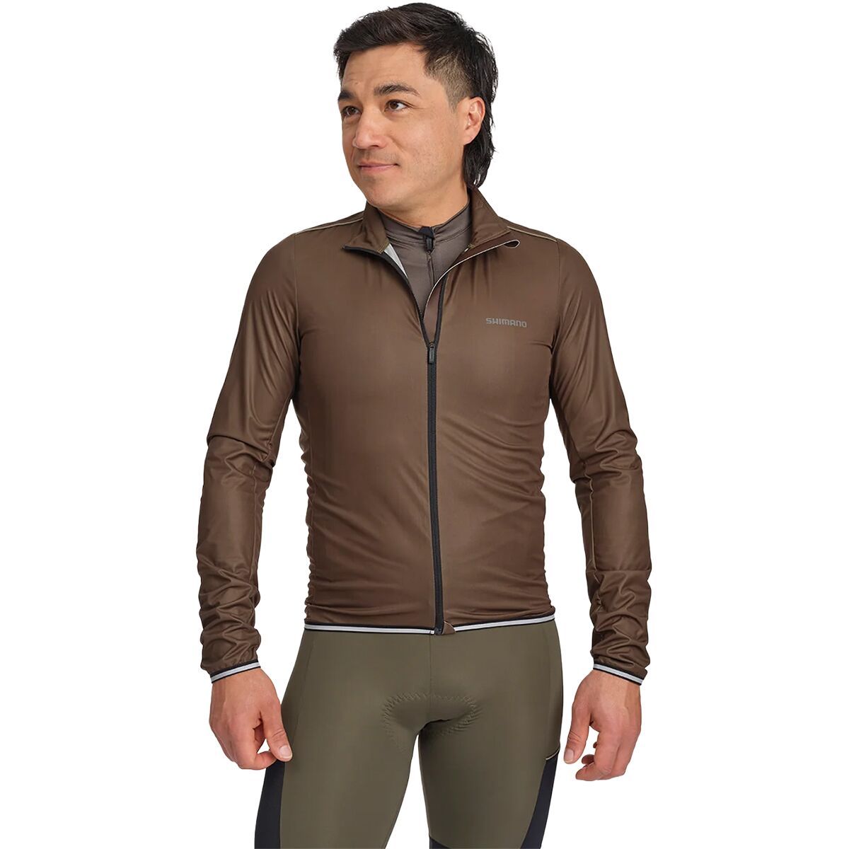 Image of Shimano Evolve Corsa All-Season Windbreaker - Men's Dark Earth, XS