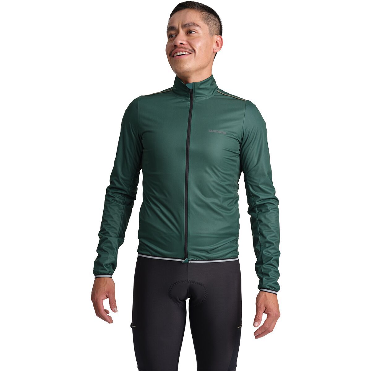 Image of Shimano Evolve Corsa All-Season Windbreaker - Men's Moss Green, XXL