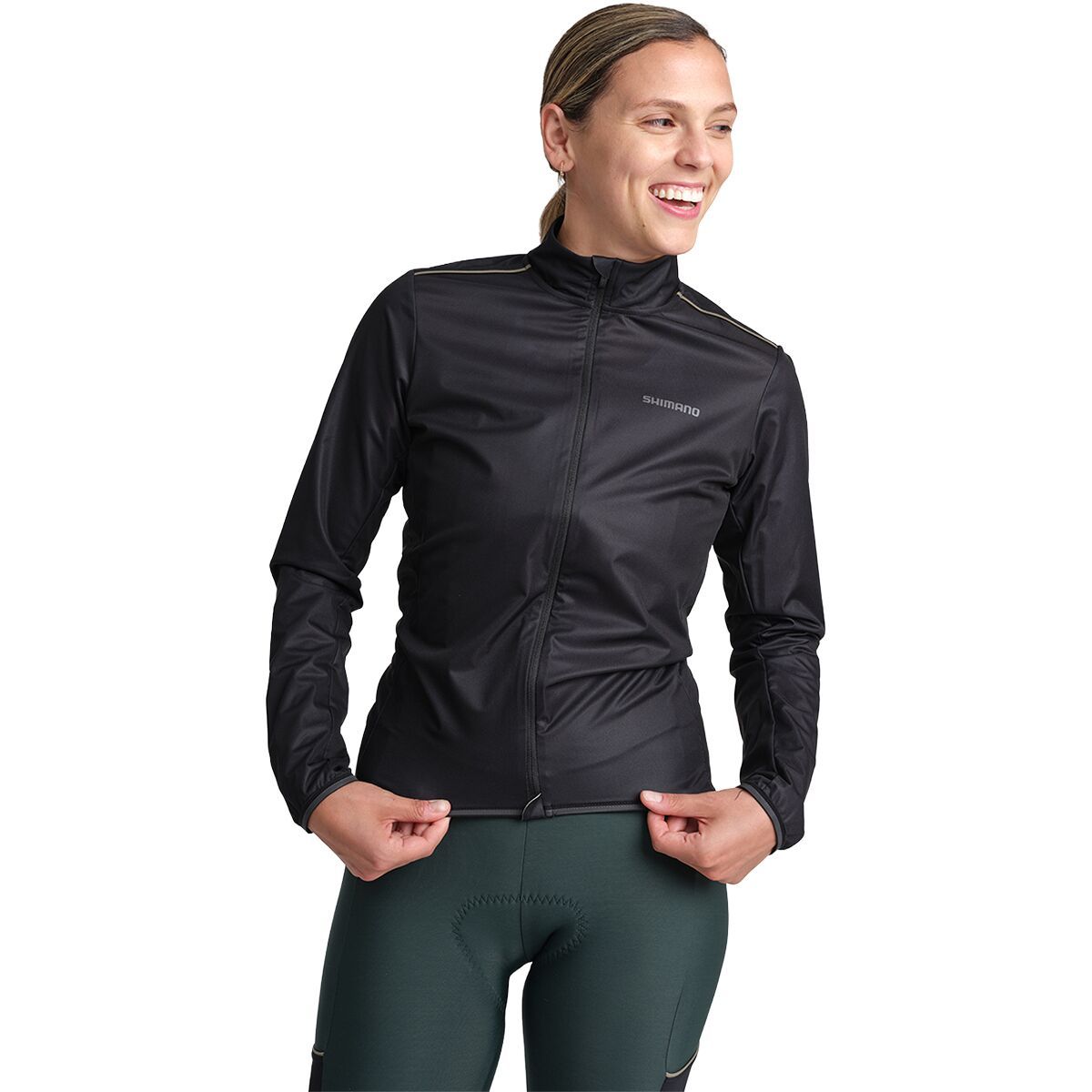 Image of Shimano Evolve Corsa All-Season Windbreaker - Women's Black, M