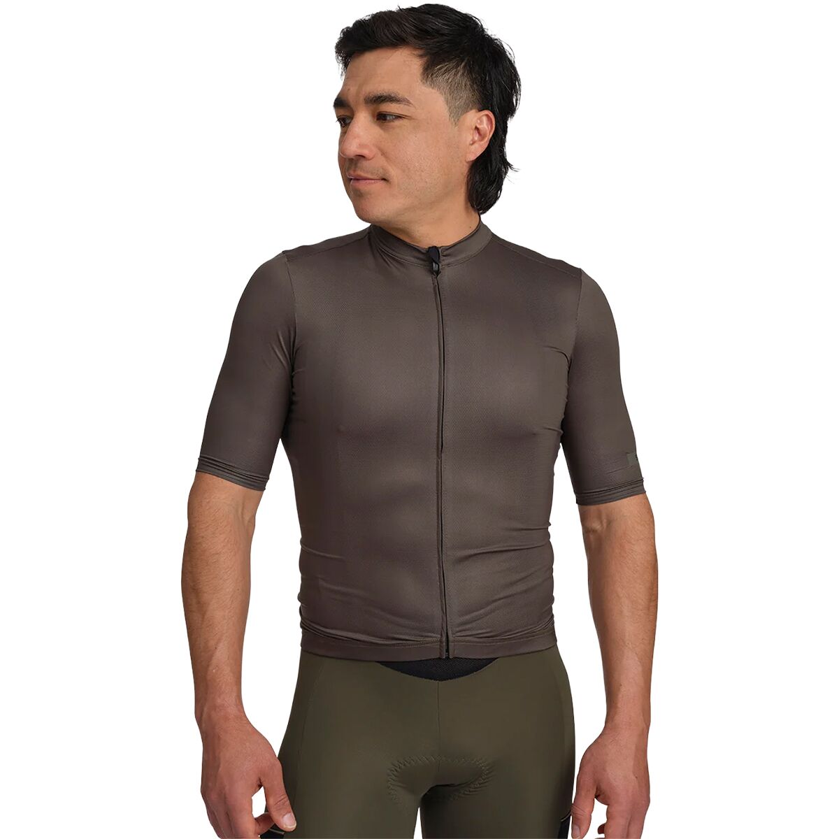Image of Shimano Evolve Corsa Short Sleeve Jersey - Men's Dark Olive, XL
