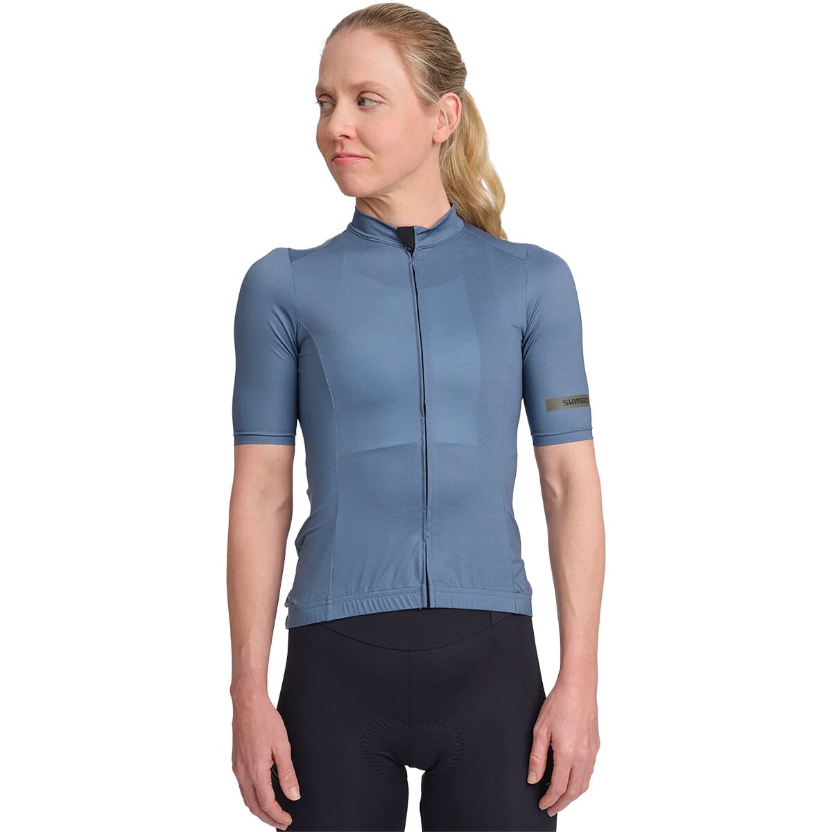 Image of Shimano Evolve Corsa Short Sleeve Jersey - Women's Smoky Navy, L