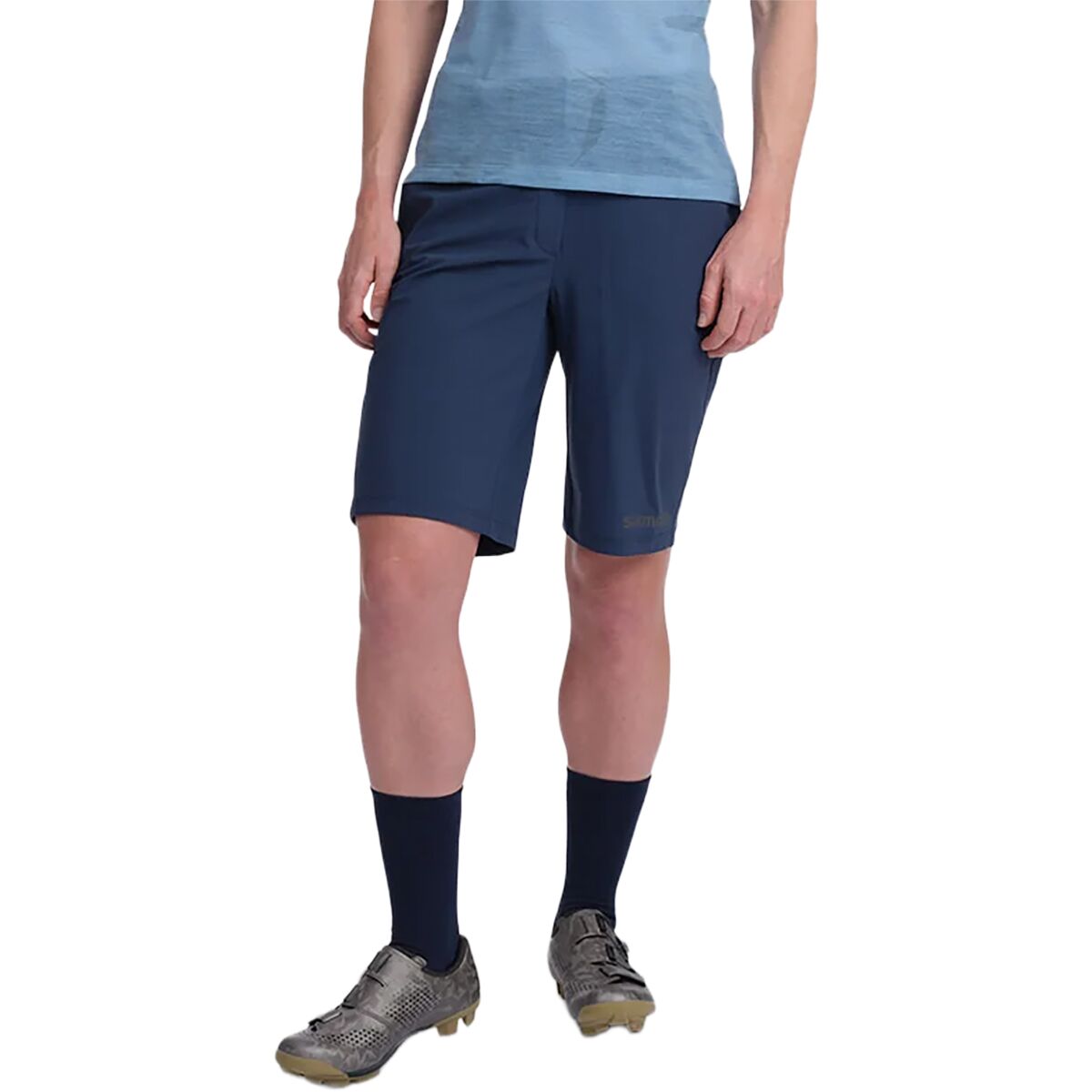 Image of Shimano Evolve TERRA Cargo Shorts - Women's Navy, M