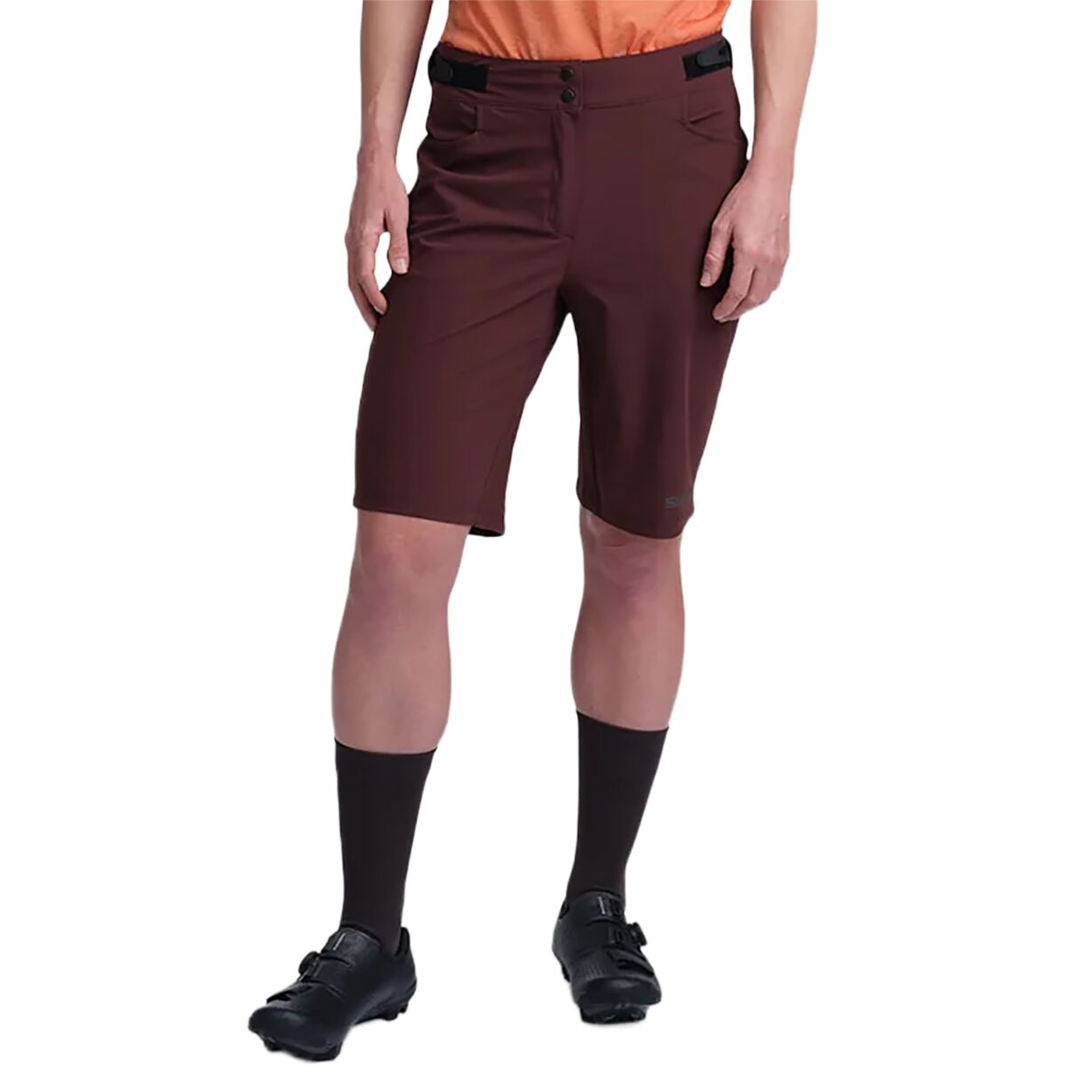Image of Shimano Evolve TERRA Cargo Shorts - Women's Wine Red, S