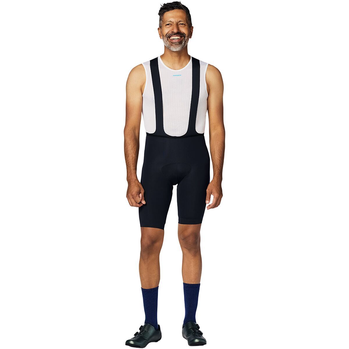 Image of Shimano S-Phyre Leggera Bib Shorts - Men's Black, 3XL