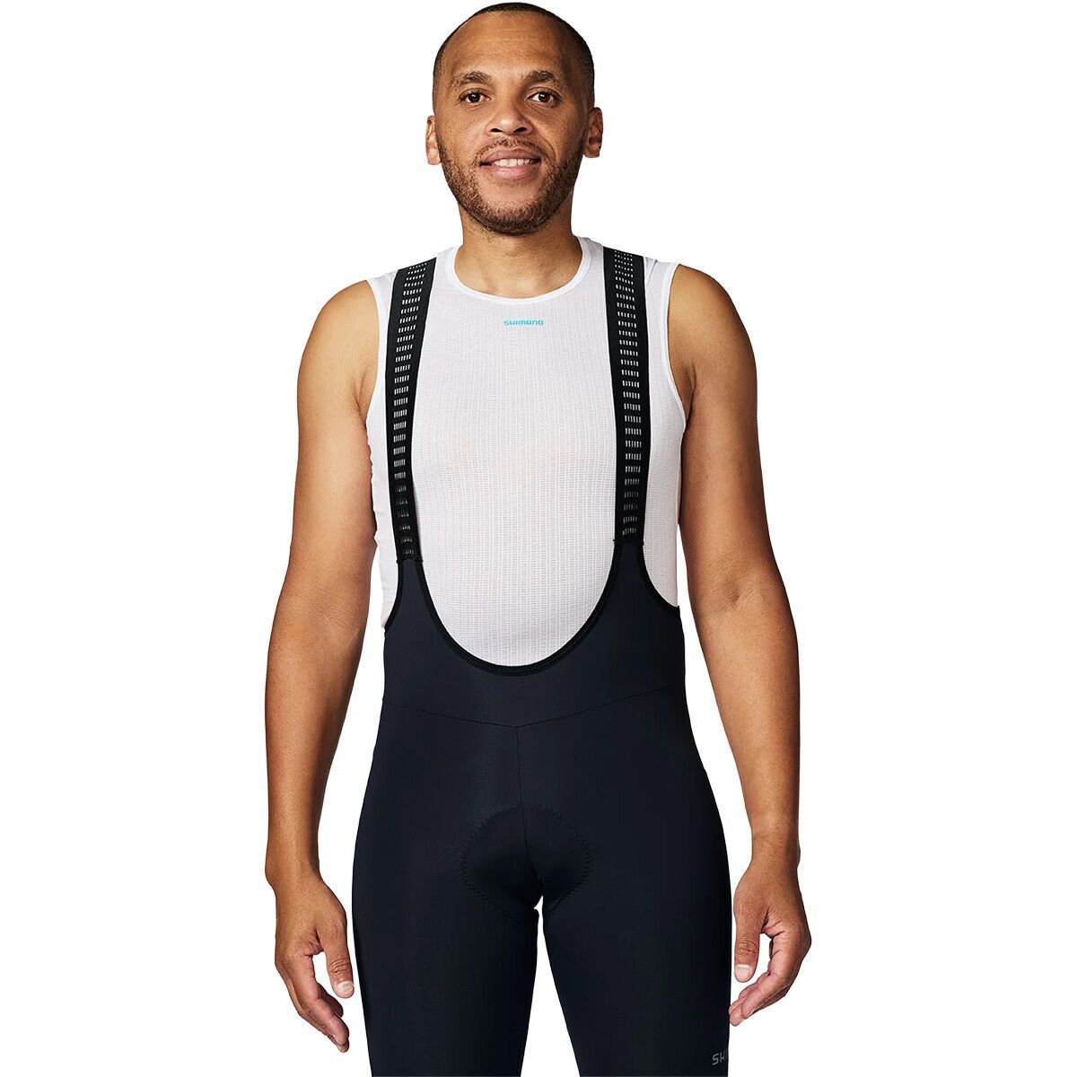 Shimano Vertex Mesh Sleeveless Base Layer - Men's White, XXL