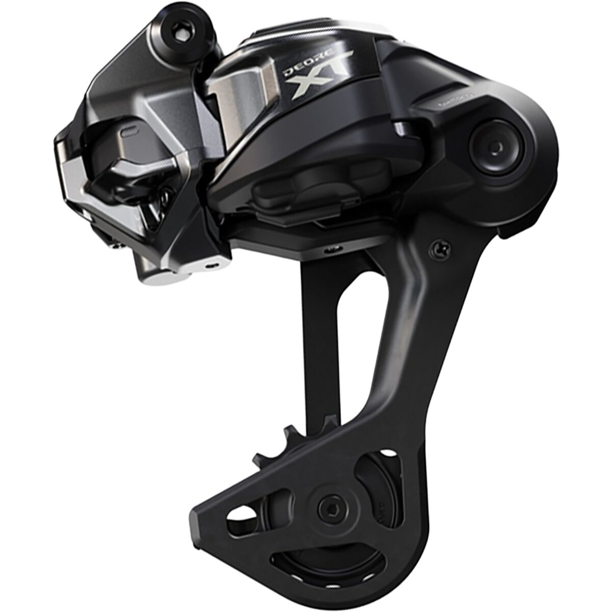 Image of Shimano Deore XT Di2 RD-M8250 Short Cage Rear Derailleur Black, GS, 12-Speed (9-45T)