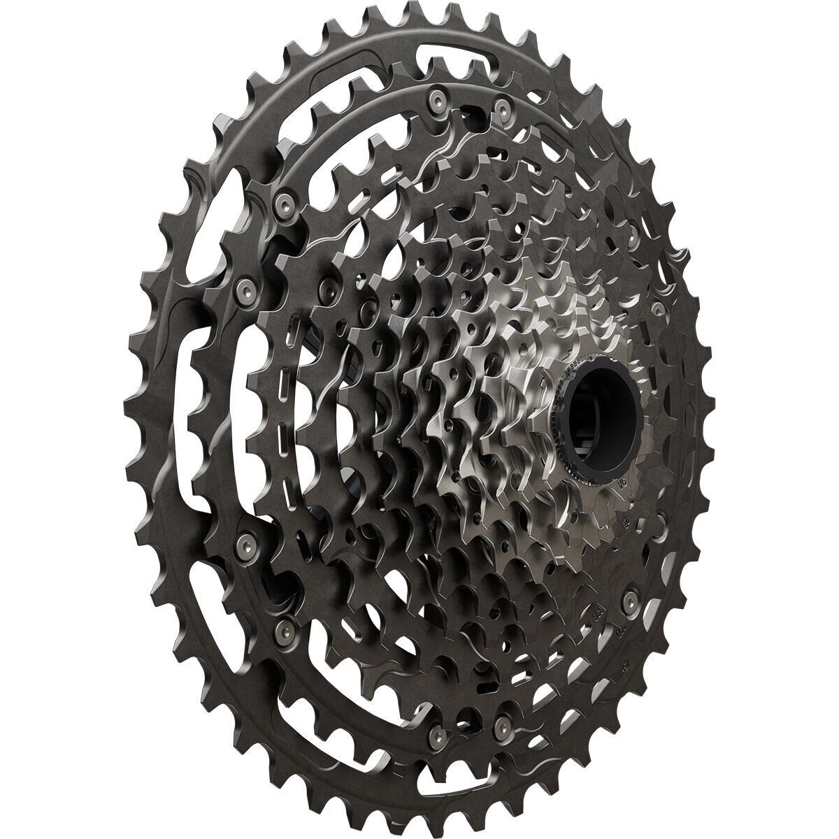 Image of Shimano XTR CS-M9200 12 Speed 9-45T Cassette Silver, 9-45T