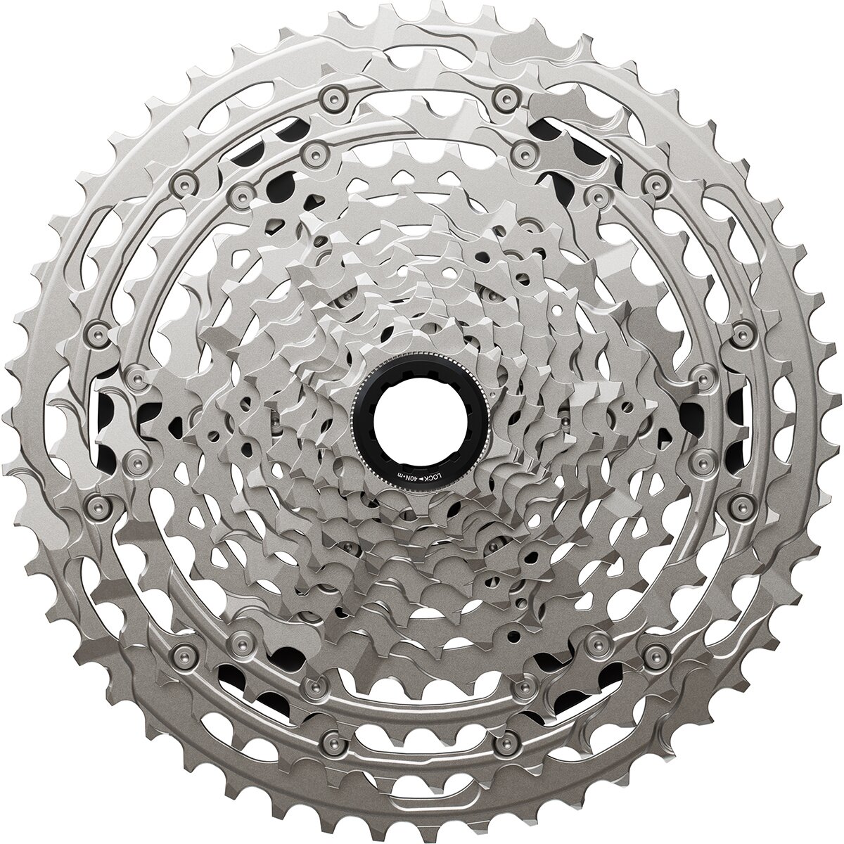 Image of Shimano Deore CS-M6200 12-Speed Cassette Black, 10-51t, HG