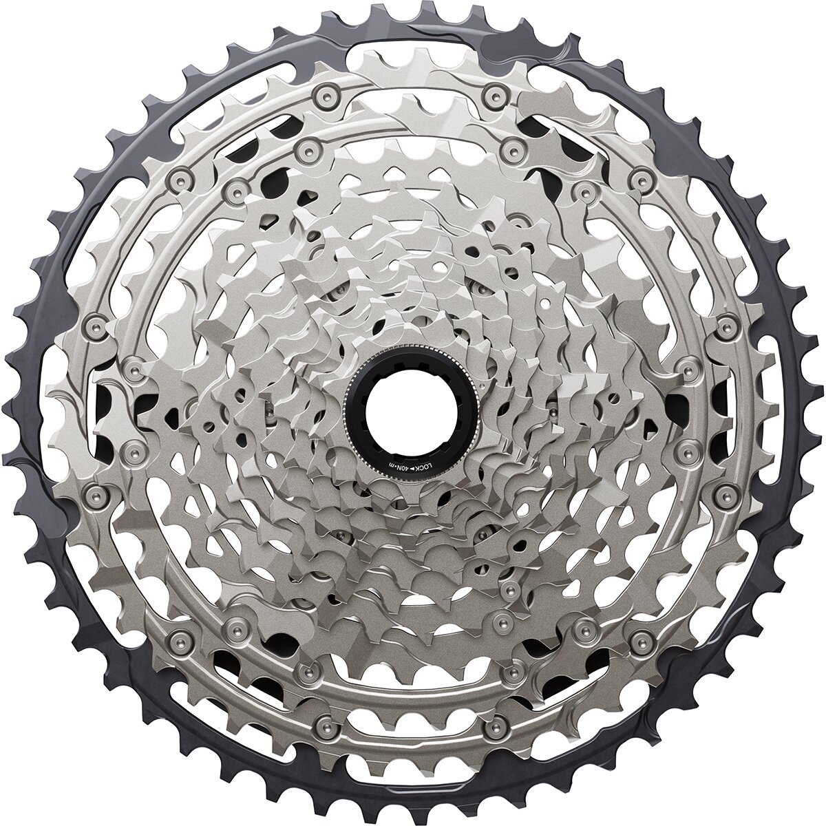 Image of Shimano Deore CS-M7200 12-Speed Cassette Black, 10-51t, HG