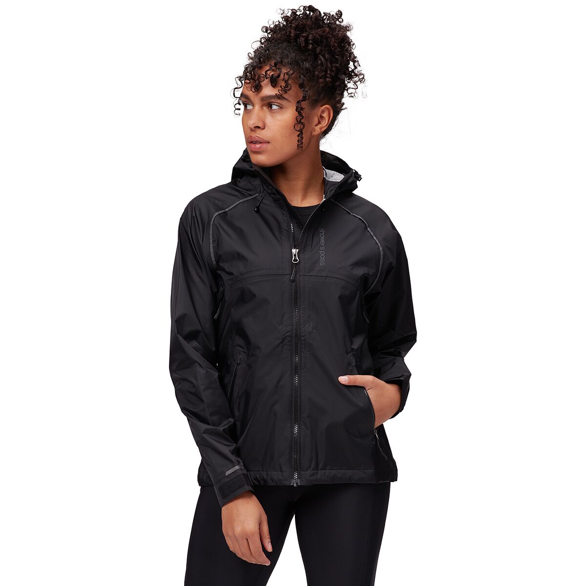 Image of Showers Pass Syncline Jacket - Women's Black, S