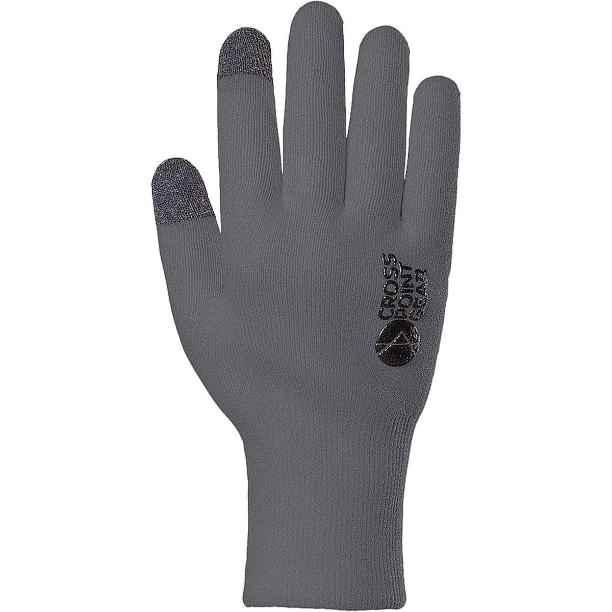 Image of Showers Pass Crosspoint Knit Waterproof Sport Glove Grey, S