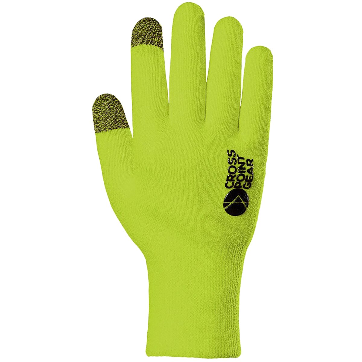 Image of Showers Pass Crosspoint Knit Waterproof Sport Glove Neon Green, M